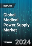 Global Medical Power Supply Market by Technology (AC to DC Power Supply, DC to DC Power Supply), Type (Adapter Power Supply, Converters, Enclosed Power Supply), Application - Forecast 2024-2030- Product Image