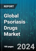 Global Psoriasis Drugs Market by Therapeutic Class, Type of Treatment, Mechanism of Action, Route of Administration, Distribution Channel, Application - Forecast 2024-2030- Product Image