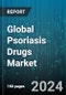Global Psoriasis Drugs Market by Therapeutic Class, Type of Treatment, Mechanism of Action, Route of Administration, Distribution Channel, Application - Forecast 2024-2030 - Product Image