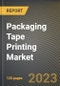 Packaging Tape Printing Market Research Report by Material (Polypropylene and Polyvinyl Chloride), Mechanism, Printing Ink, Product, Application, State - United States Forecast to 2027 - Cumulative Impact of COVID-19 - Product Image