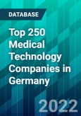Top 250 Medical Technology Companies in Germany- Product Image