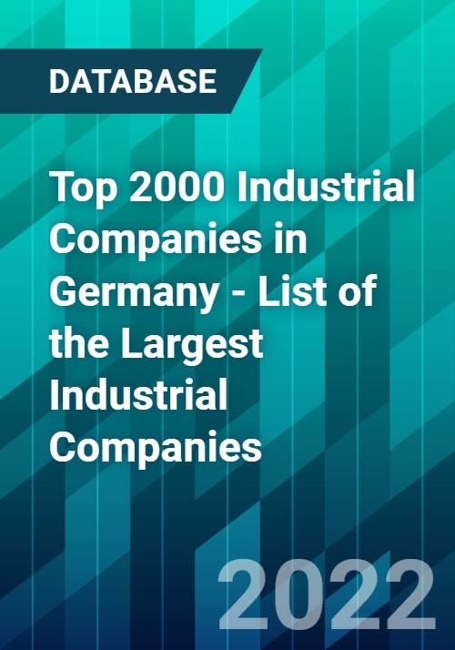 Top 2000 Industrial Companies in Germany List of the Largest