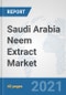 Saudi Arabia Neem Extract Market: Prospects, Trends Analysis, Market Size and Forecasts up to 2027 - Product Thumbnail Image