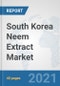 South Korea Neem Extract Market: Prospects, Trends Analysis, Market Size and Forecasts up to 2027 - Product Thumbnail Image