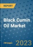 Black Cumin Oil Market Outlook to 2028- Market Trends, Growth, Companies, Industry Strategies, and Post COVID Opportunity Analysis, 2018- 2028- Product Image