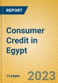 Consumer Credit in Egypt- Product Image