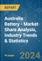 Australia Battery - Market Share Analysis, Industry Trends & Statistics, Growth Forecasts 2020 - 2029 - Product Image