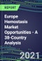 2021-2025 Europe Hemostasis Market Opportunities - A 38-Country Analysis - Chromogenic, Immunodiagnostic, Molecular Coagulation Test Volume and Sales Segment Forecasts - Product Thumbnail Image