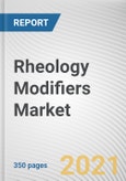 Rheology Modifiers Market by Type, Application and Distribution Channel: Global Opportunity Analysis and Industry Forecast 2021-2030- Product Image