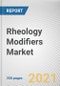 Rheology Modifiers Market by Type, Application and Distribution Channel: Global Opportunity Analysis and Industry Forecast 2021-2030 - Product Image