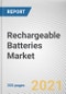 Rechargeable Batteries Market by Battery Type, Capacity and Application: Global Opportunity Analysis and Industry Forecast, 2021-2030 - Product Image