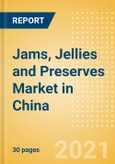 Jams, Jellies and Preserves (Syrups and Spreads) Market in China - Outlook to 2025; Market Size, Growth and Forecast Analytics- Product Image