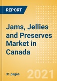 Jams, Jellies and Preserves (Syrups and Spreads) Market in Canada - Outlook to 2025; Market Size, Growth and Forecast Analytics- Product Image