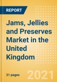 Jams, Jellies and Preserves (Syrups and Spreads) Market in the United Kingdom - Outlook to 2025; Market Size, Growth and Forecast Analytics- Product Image