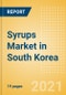 Syrups (Syrups and Spreads) Market in South Korea - Outlook to 2025; Market Size, Growth and Forecast Analytics - Product Thumbnail Image