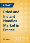 Dried and Instant Noodles (Pasta and Noodles) Market in France - Outlook to 2025; Market Size, Growth and Forecast Analytics- Product Image