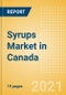 Syrups (Syrups and Spreads) Market in Canada - Outlook to 2025; Market Size, Growth and Forecast Analytics - Product Thumbnail Image