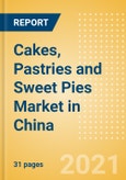 Cakes, Pastries and Sweet Pies (Bakery and Cereals) Market in China - Outlook to 2025; Market Size, Growth and Forecast Analytics- Product Image