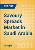Savoury Spreads (Syrups and Spreads) Market in Saudi Arabia - Outlook to 2025; Market Size, Growth and Forecast Analytics- Product Image