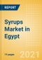 Syrups (Syrups and Spreads) Market in Egypt - Outlook to 2025; Market Size, Growth and Forecast Analytics - Product Thumbnail Image