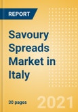 Savoury Spreads (Syrups and Spreads) Market in Italy - Outlook to 2025; Market Size, Growth and Forecast Analytics- Product Image