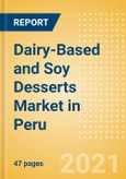 Dairy-Based and Soy Desserts (Dairy and Soy Food) Market in Peru - Outlook to 2025; Market Size, Growth and Forecast Analytics- Product Image