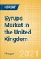 Syrups (Syrups and Spreads) Market in the United Kingdom - Outlook to 2025; Market Size, Growth and Forecast Analytics - Product Thumbnail Image
