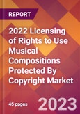 2022 Licensing of Rights to Use Musical Compositions Protected By Copyright Global Market Size & Growth Report with COVID-19 Impact- Product Image