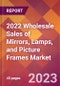 2022 Wholesale Sales of Mirrors, Lamps, and Picture Frames Global Market Size & Growth Report with COVID-19 Impact - Product Thumbnail Image