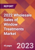2022 Wholesale Sales of Window Treatments Global Market Size & Growth Report with COVID-19 Impact- Product Image