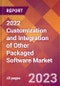 2022 Customization and Integration of Other Packaged Software Global Market Size & Growth Report with COVID-19 Impact - Product Image