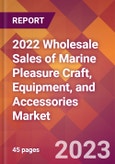 2022 Wholesale Sales of Marine Pleasure Craft, Equipment, and Accessories Global Market Size & Growth Report with COVID-19 Impact- Product Image