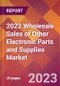 2022 Wholesale Sales of Other Electronic Parts and Supplies Global Market Size & Growth Report with COVID-19 Impact - Product Thumbnail Image