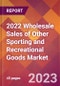 2022 Wholesale Sales of Other Sporting and Recreational Goods Global Market Size & Growth Report with COVID-19 Impact - Product Image