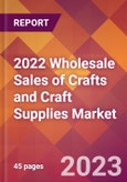 2022 Wholesale Sales of Crafts and Craft Supplies Global Market Size & Growth Report with COVID-19 Impact- Product Image