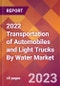 2022 Transportation of Automobiles and Light Trucks By Water Global Market Size & Growth Report with COVID-19 Impact - Product Image