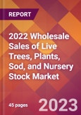 2022 Wholesale Sales of Live Trees, Plants, Sod, and Nursery Stock Global Market Size & Growth Report with COVID-19 Impact- Product Image