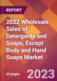 2022 Wholesale Sales of Detergents and Soaps, Except Body and Hand Soaps Global Market Size & Growth Report with COVID-19 Impact- Product Image