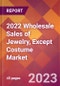 2022 Wholesale Sales of Jewelry, Except Costume Global Market Size & Growth Report with COVID-19 Impact - Product Image