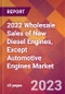 2022 Wholesale Sales of New Diesel Engines, Except Automotive Engines Global Market Size & Growth Report with COVID-19 Impact - Product Image