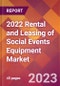2022 Rental and Leasing of Social Events Equipment Global Market Size & Growth Report with COVID-19 Impact - Product Image