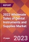 2022 Wholesale Sales of Dental Instruments and Supplies Global Market Size & Growth Report with COVID-19 Impact - Product Image