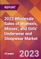 2022 Wholesale Sales of Women's, Misses', and Girls' Underwear and Sleepwear Global Market Size & Growth Report with COVID-19 Impact - Product Image