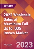 2022 Wholesale Sales of Aluminum Foil - Up to .005 Inches Global Market Size & Growth Report with COVID-19 Impact- Product Image