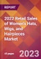2022 Retail Sales of Women's Hats, Wigs, and Hairpieces Global Market Size & Growth Report with COVID-19 Impact - Product Thumbnail Image