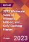 2022 Wholesale Sales of Women's, Misses', and Girls' Clothing Global Market Size & Growth Report with COVID-19 Impact - Product Thumbnail Image