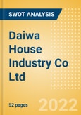Daiwa House Industry Co Ltd (1925) - Financial and Strategic SWOT Analysis Review- Product Image