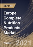 Europe Complete Nutrition Products Market By Products, By Distribution Channel, By Country, Opportunity Analysis and Industry Forecast, 2021 - 2027- Product Image