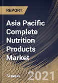 Asia Pacific Complete Nutrition Products Market By Products, By Distribution Channel, By Country, Opportunity Analysis and Industry Forecast, 2021 - 2027- Product Image