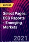 Select Pages: ESG Reports - Emerging Markets - Product Image